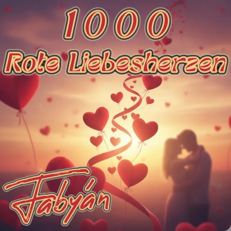 Fabyán – 1000 Rote Liebesherzen