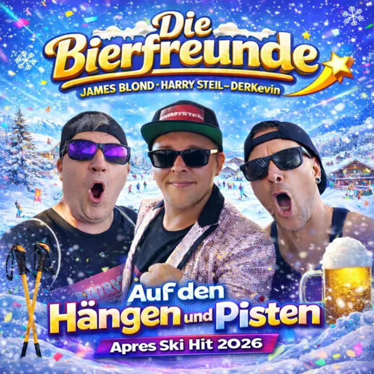 Die Bierfreunde, James Blond, Harry Steil & Der Kevin – Auf Den Hängen Und Pisten